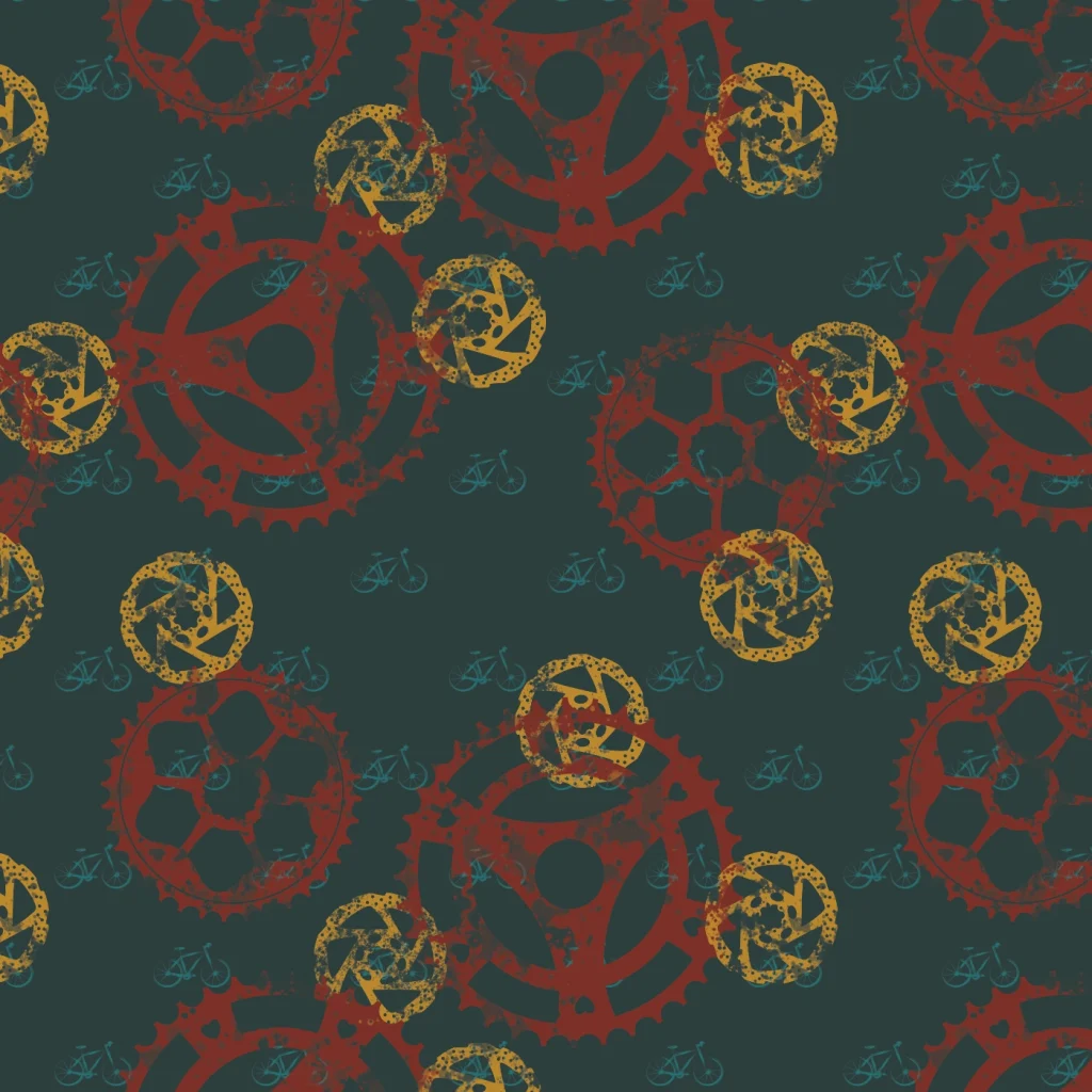 24fl01 Rapport Muster aus der Kollektion Fahrradliebe